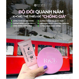 KEM BODY CỐT GẠO HEMIA