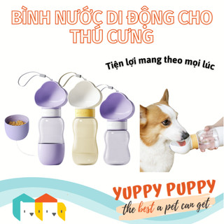 Bình nước di động tiện cầm theo cho thú cưng đi chơi/du lịch