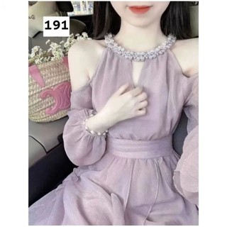 [Topic] Váy Đầm hoa nhí xuông dài eo bồng nữ tính mẫu mới