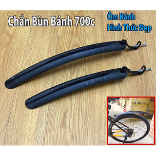 Chắn bùn bu cho bánh nhỏ 700c ôm bánh hàng xịn cho xe đạp touring - chắn bùn xe đạp fixed gear - chắn bùn bánh 700