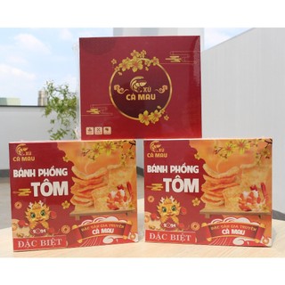 Bánh phồng tôm đặc sản cà mau - loại đặc biệt - hộp/túi 500g