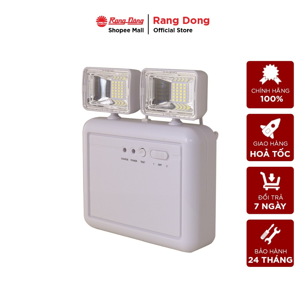 Đèn LED Khẩn cấp 6W (PCCC) Rạng Đông - Model: KC04 6W