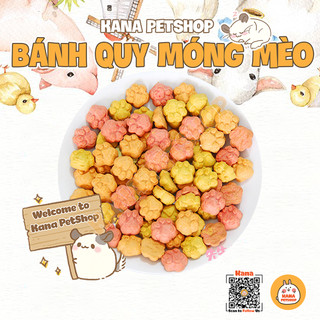 Bánh quy móng mèo 🐹freeship🐹 bánh sữa dê thịt xay bổ dưỡng đồ ăn vặt dành cho thú cưng hamster - sóc - nhím v.v