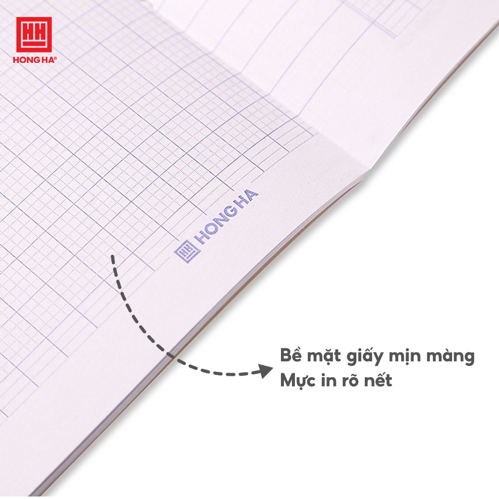 Vở 4 ô ly Hồng Hà Class Yummy 96 trang - 0320 | Dành cho học sinh miền Trung - Nam