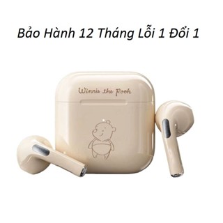 Tai Nghe Bluetooth Pro4, Tai Nghe Bluetooth nhét tai 5.0 - Phù hợp mọi dòng điện thoại bảo hành 6 tháng