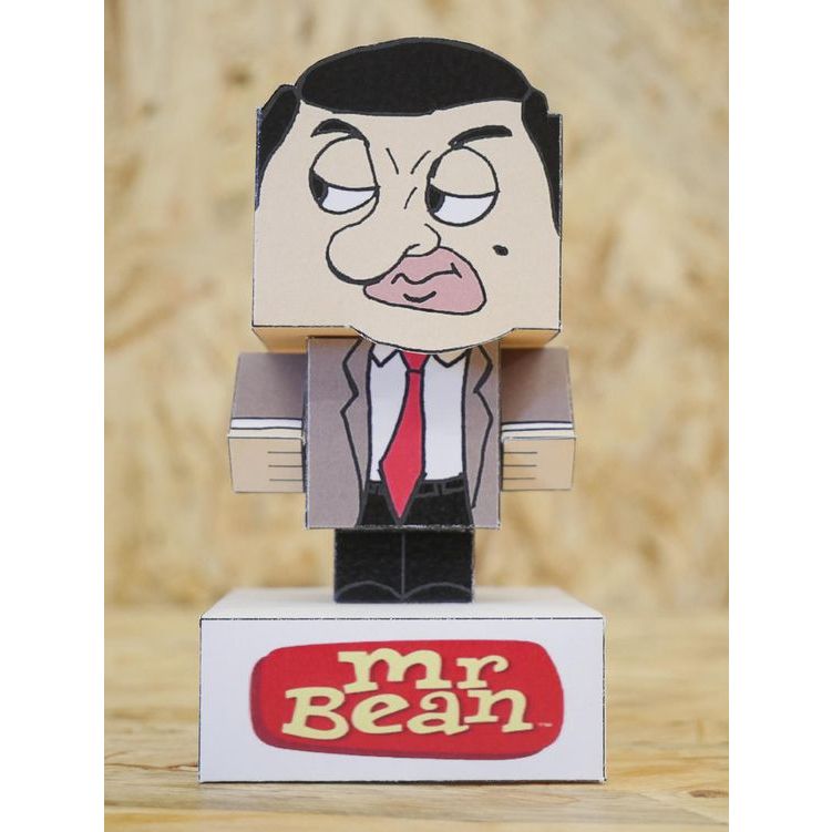 MÔ HÌNH GIẤY 3D NHÂN VẬT - Mr Bean - (Mã SP: 04143)