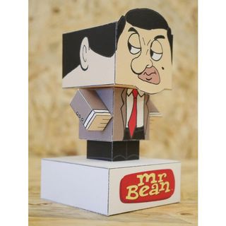 MÔ HÌNH GIẤY 3D NHÂN VẬT - Mr Bean - (Mã SP: 04143)
