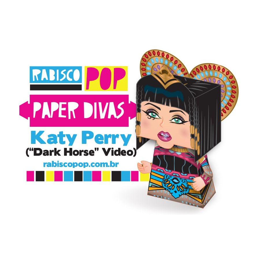MÔ HÌNH GIẤY 3D NHÂN VẬT - Ca sĩ Katy Perry - (Mã SP: 04156)