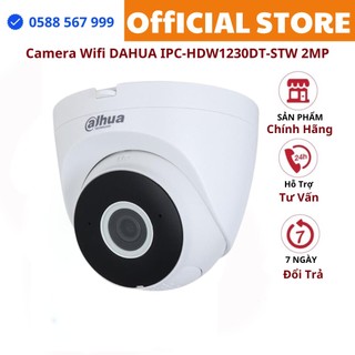 Camera wifi dahua ipc-hdw1230dt-stw 2mp ,trong nhà, đàm thoại 2 chiều - hàng chính hãng
