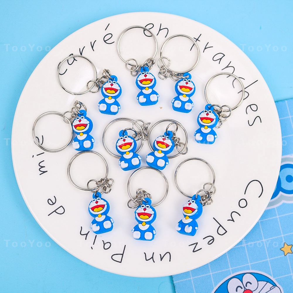Móc khóa Doraemon mini 2.5cm dễ thương cute TooYoo BK00868
