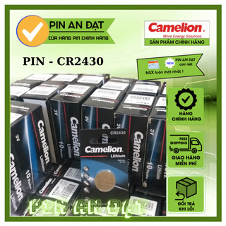 [CHÍNH HÃNG] Pin nút áo CR1616, CR1620, CR1632, CR1220, CR2430, CR2450 Camelion (3V) Pin 3V