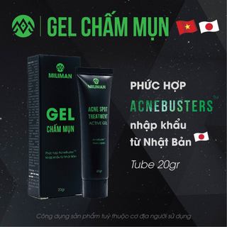 Gel Chấm Mụn MILIMAN - Phức Hợp AcneBusterTM Nhập Khẩu Từ Nhật Bản