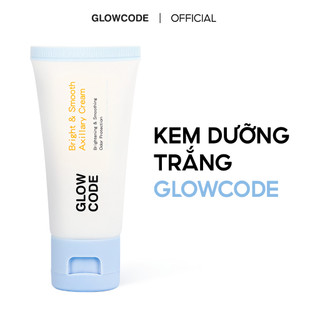 Kem dưỡng trắng da GlowCode với Niacinamide và chiết xuất dâu tằm giúp da sáng mịn và giảm thâm 30gr