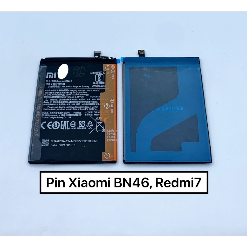 Pin Xiaomi BN46, RedMi7, RedmiNote8