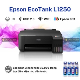 Máy in phun màu epson ecotank l1250 - in qua thiết bị di động và wifi - hàng chính hãng