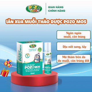 Tinh Dầu Thảo Dược PozoMos - Ngăn Ngừa Muỗi, Dịu Sưng Tấy, Mờ Vết Thâm Trên Da Do Muỗi Đốt