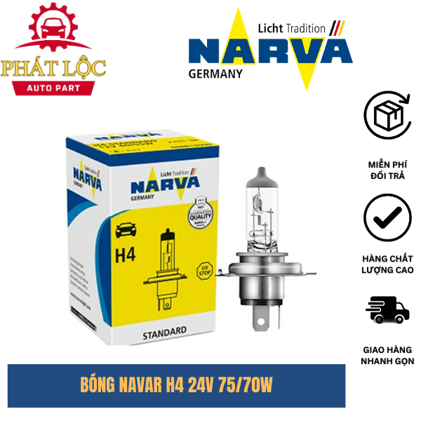 Bóng đèn H4 24V 75/70W