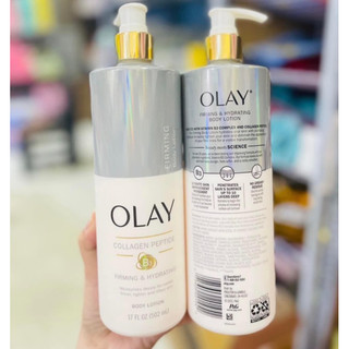  Dưỡng Thể Lotion Dưỡng Trắng Trẻ Hóa Da OLAY Collagen B3 & Firming Hydrating  Mỹ  - 502ml 
