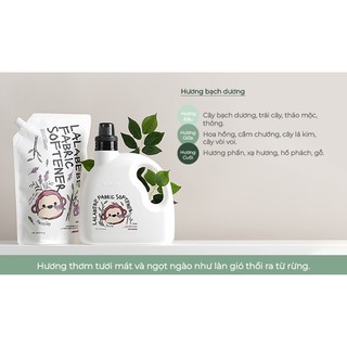 Nước Giặt Thuần Chay Lalabebe K-Mom 1.3L - Chống Dị Ứng, Bụi Mịn, An Toàn Cho Bé