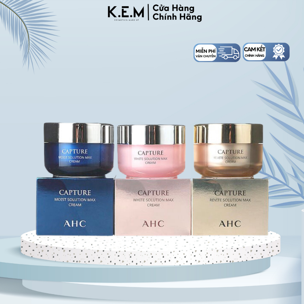 Kem Dưỡng Da AHC Capture Solution Max Cream - 50mL