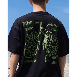XFIRE CYBORG ADAPTATION TSHIRT IN BLACK