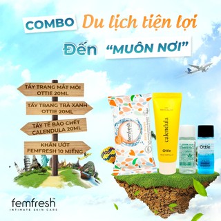 Combo Du Lịch Thuận Tiện Bảo Vệ,Giúp Bạn Luôn Thơm, Tươi Mát Suốt Ngày Dài