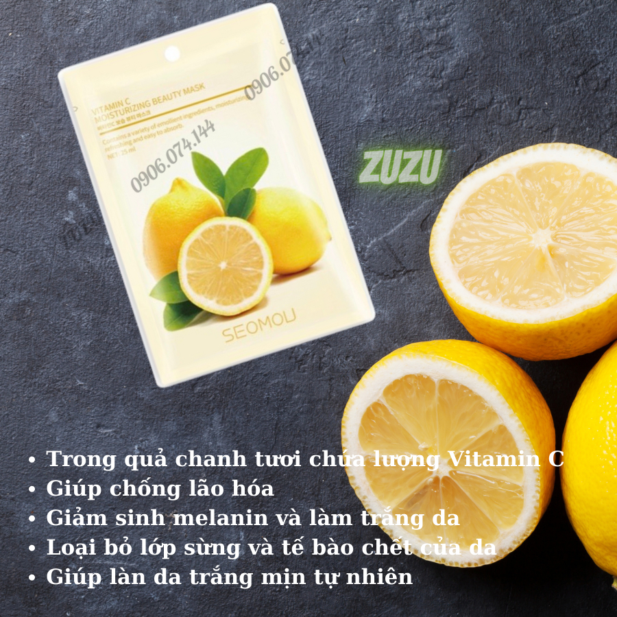 Mặt Nạ Nội Địa Trung Cấp Ẩm Ngăn Ngừa Lão Hóa Làm Sáng Da Tái Tạo Da Và Giảm Thâm