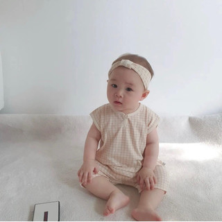 Bộ Doori không bèo hoạ tiết kẻ ô vuông chính hãng Peekaboo