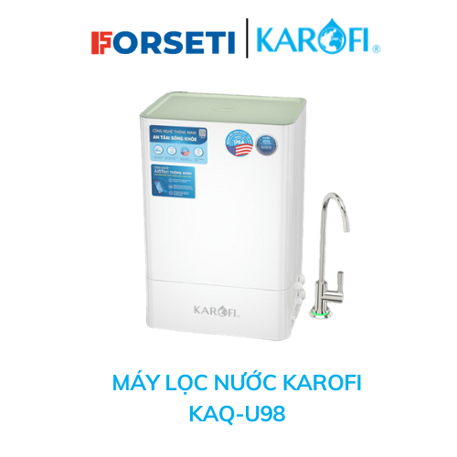 Máy lọc nước Karofi KAQ - U98 chính hãng, bảo hành chính hãng 3 năm