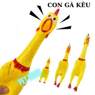  ĐỒ CHƠI CON GÀ LA HÉT CHO THÚ CƯNG,CHÓ MÈO CẮN GẶM 