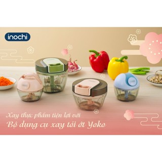 Dụng cụ xay tỏi ớt Inochi - an toàn, dễ dàng sử dụng, tiêu chuẩn Nhật Bản, nhiều dung tích lựa chọn