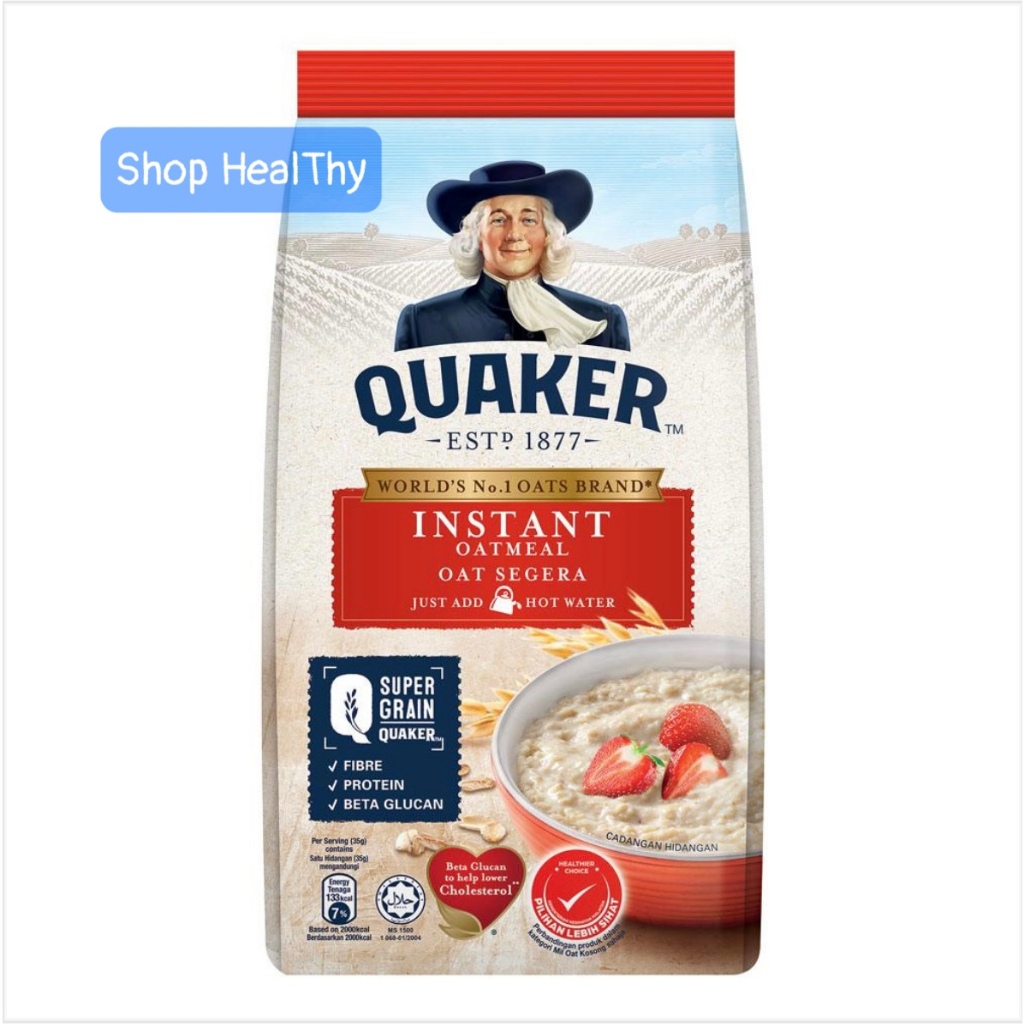 Yến Mạch Ăn Liền Quaker 1Kg