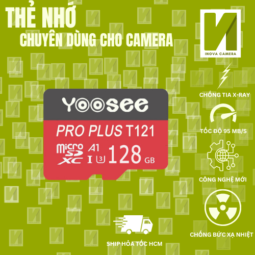 Thẻ Nhớ Chuyên Dùng Cho Camera YooSee Chống Ẩm Chịu Bức Xạ 32/64/128GB Inova camera