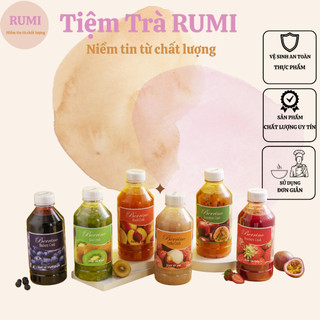 Sinh tố trái cây Berrino 1 lít - 15 vị trái cây