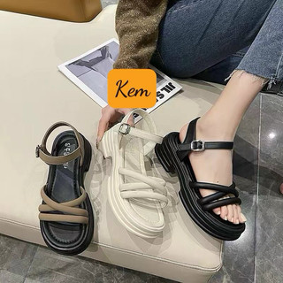 Sandan nữ quai đan mới nâng đế 5 phân