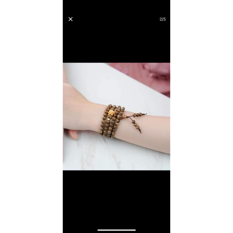 dây đeo trầm hương 108 hạt