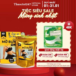 Bột Giảm Mỡ Bụng Mị Hương chính hãng, Giảm Cân Mị Hương