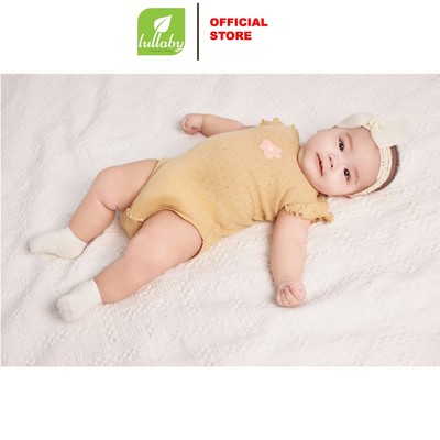 LULLABY - NH806R - Body cộc tay bé gái