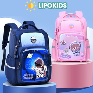 Balo chống gù cho bé trai, bé gái tiểu học chống thấm nước hình Phi hành gia, Balo đi học trẻ em siêu nhẹ PK019138/1