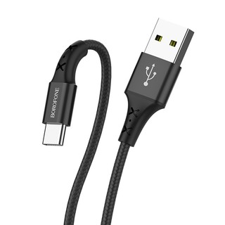Cáp Hoco Borofone Micro USB, Type C  dây dù siêu bền hàng nobox
