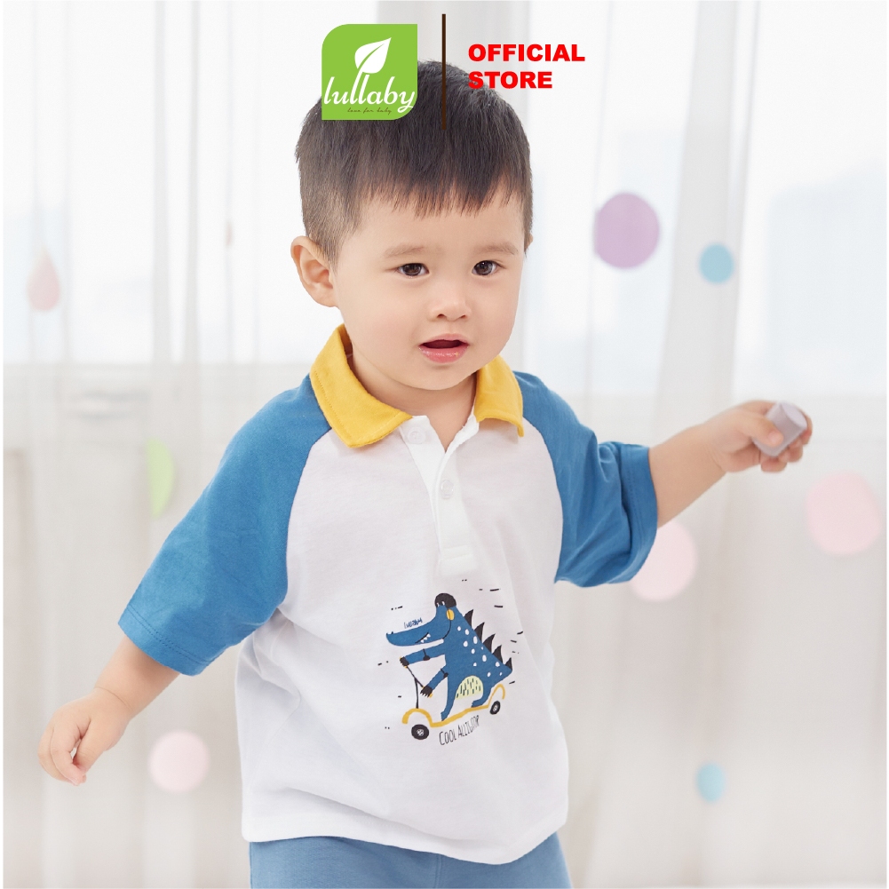 LULLABY - Áo polo cổ Đức cho bé trai NH869R