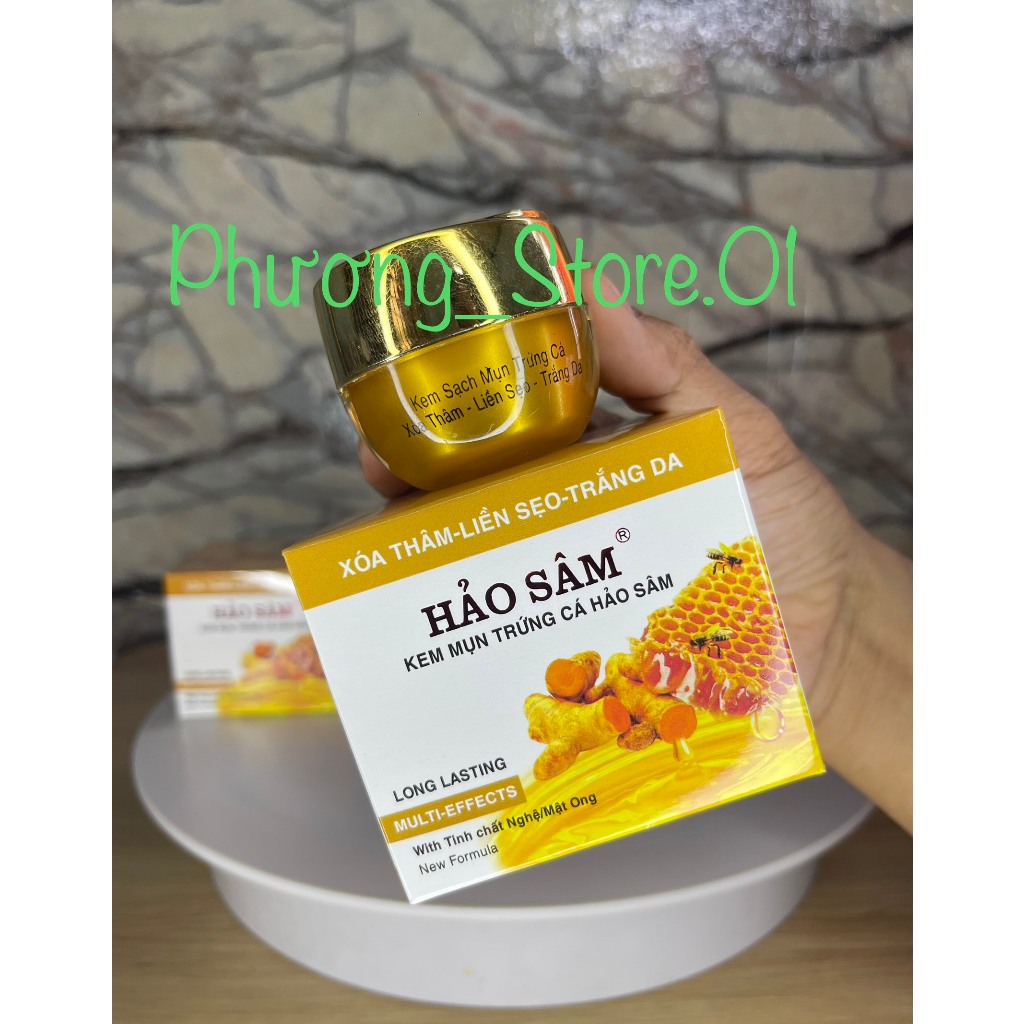 Kem HẢO SÂM mụn, thâm trắng da 12g