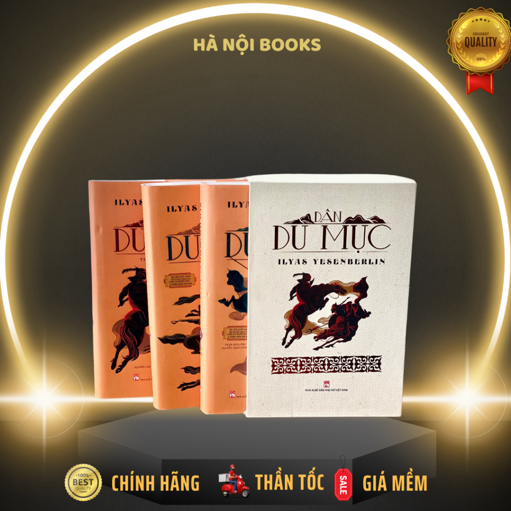 Sách - Bộ Dân Du Mục - Bìa Cứng - Ilyas Yesenberlin (1200k) - NXB Phụ Nữ
