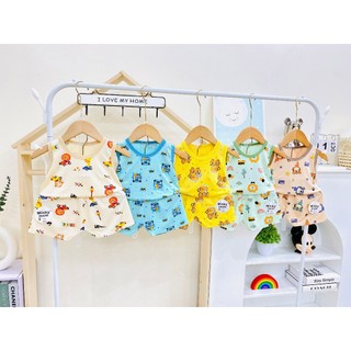 Bộ thun lạnh minky mom cho bé từ 6-16kg
