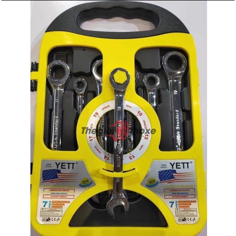 Bộ cờ lê vòng miệng tự lắc Yeti
