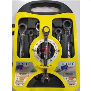 Bộ cờ lê vòng miệng tự lắc Yeti