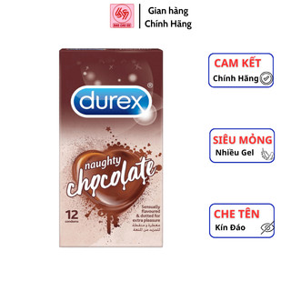 Bao cao su Durex Naughty Chocolate Hàng chính hãng