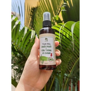 Xịt tinh dầu xua muỗi, khử phòng sả chanh 100ml