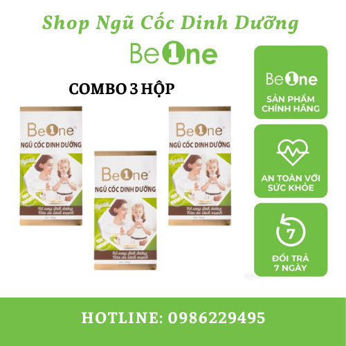 Combo 3 Hộp Ngũ cốc dinh dưỡng Beone, Ngũ Cốc Beone Tăng,Cân Giảm Cân, Lợi Sữa,Đẹp Da Cho Mọi Mứa Tu