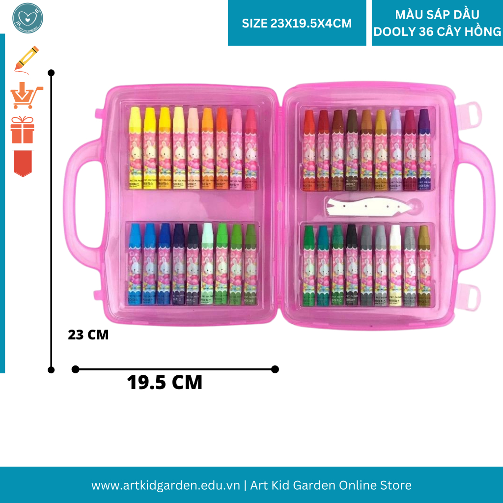MÀU SÁP DẦU DOOLY 36 CÂY